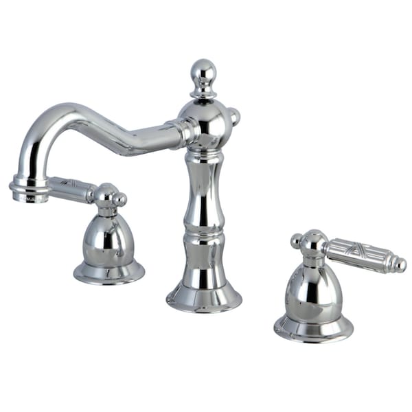 Kingston Brass KS1971GL 8" Widespread Bathroom Faucet, Polished Chrome KS1971GL - main